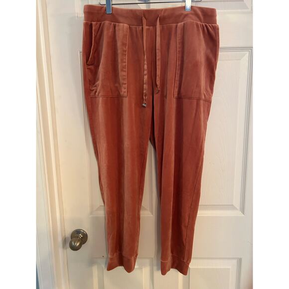 Soma weekend velour loungewear pajamas, size L - Picture 5 of 9